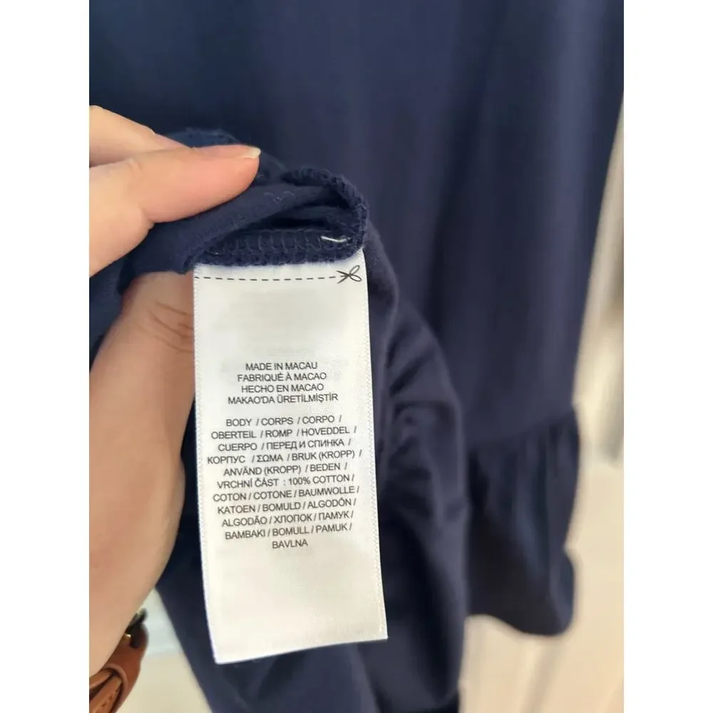 Polo Ralph Lauren Navy Rainbow Big Pony Dress